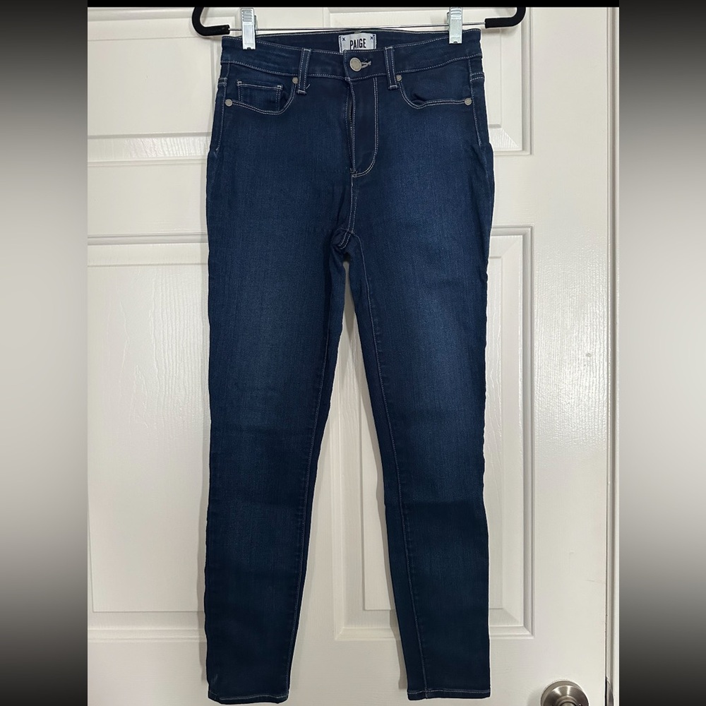 PAIGE Blue Skinny Jeans Classic Fit